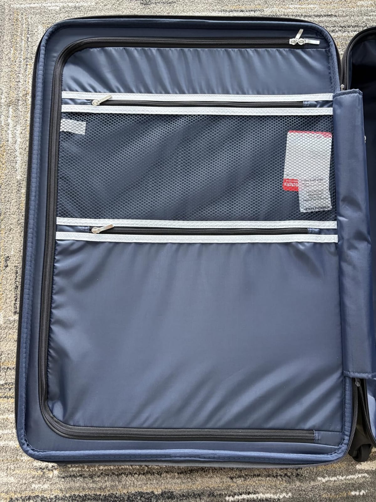 Coolife Large Checked Luggage Hardside Suitcase with Spinner Wheels, 28in customer photo 2