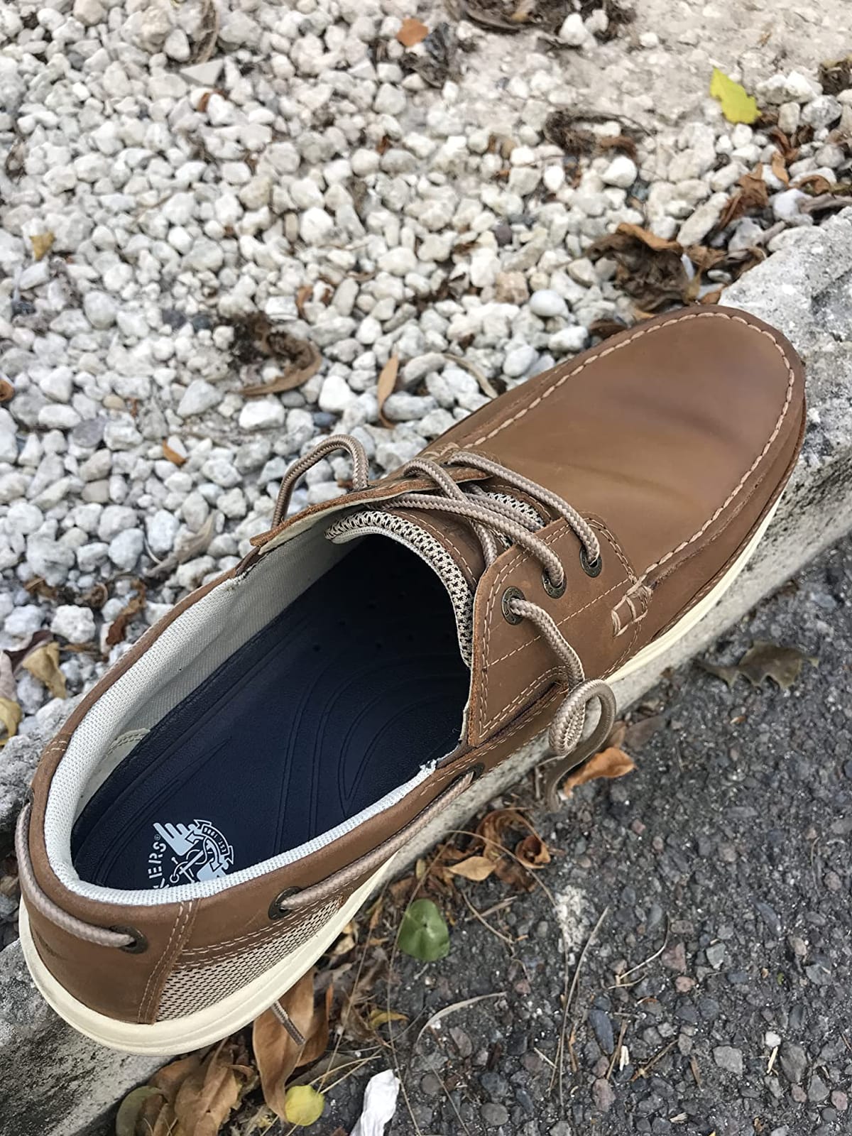 DOCKERS Mens Beacon Leather Boat Shoe Stain Defender customer photo 1