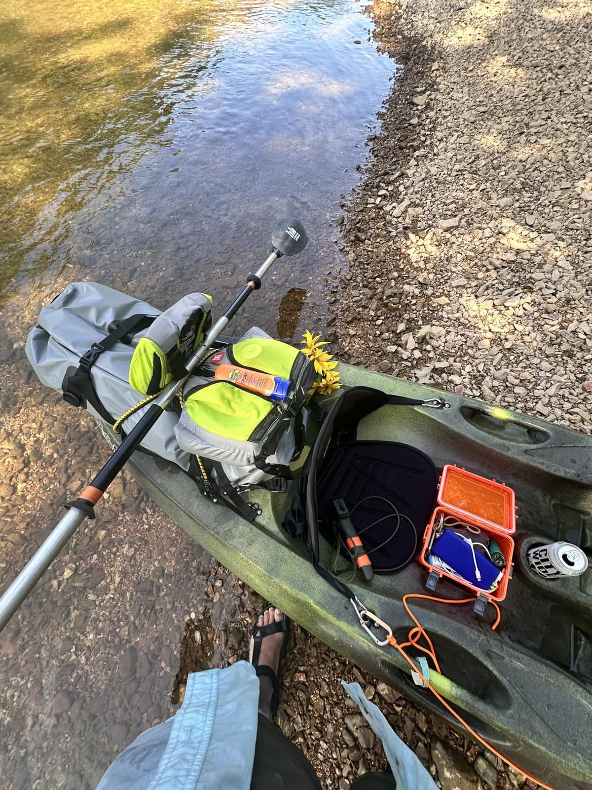 Gonex Waterproof Duffel Bag, 40L/60L/80L Roll-Top Travel Kayaking Dry Bag customer photo 2