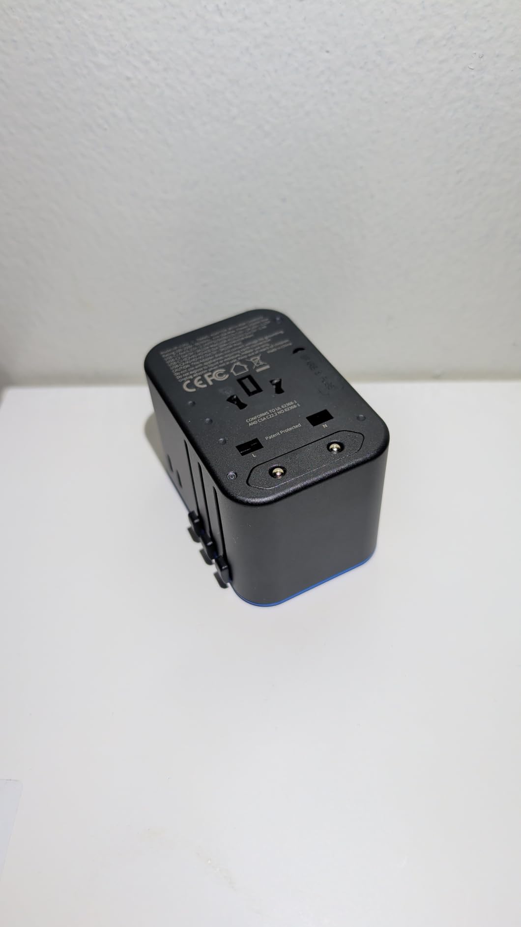 Ceptics European Plug Adapters Combo - Type C, E/F - USB-A + USB-C customer photo 1