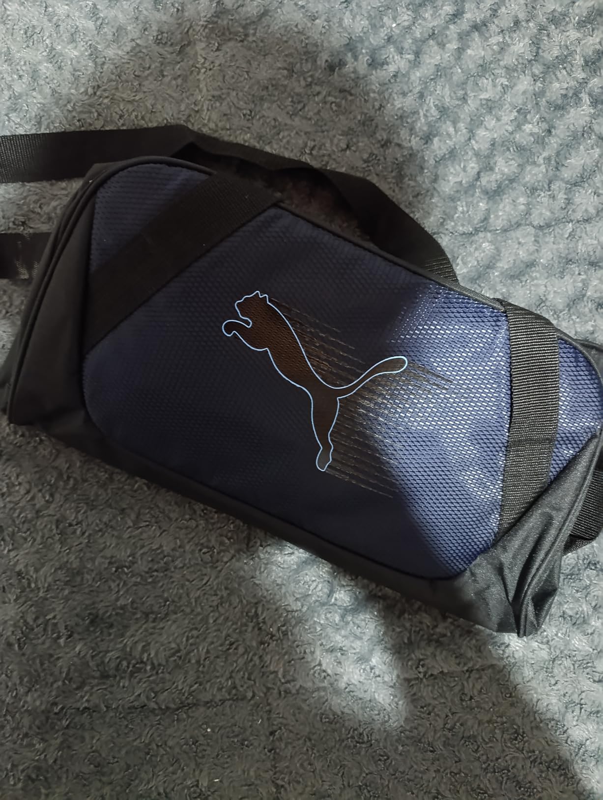 PUMA unisex-adult Form Factor Duffel with Adjustable Strap, Padded Bottom & Zip Pockets customer photo 1