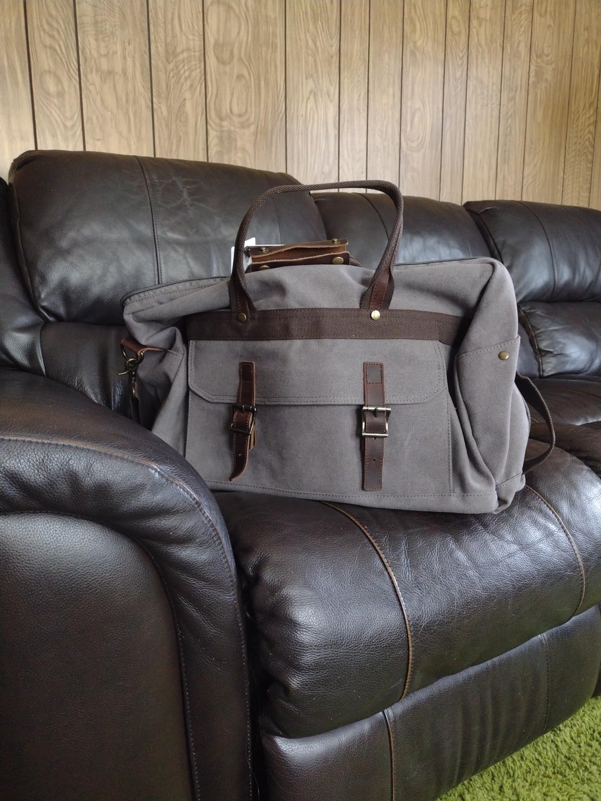 Canvas Duffle Bag for Men & Women customer photo 2