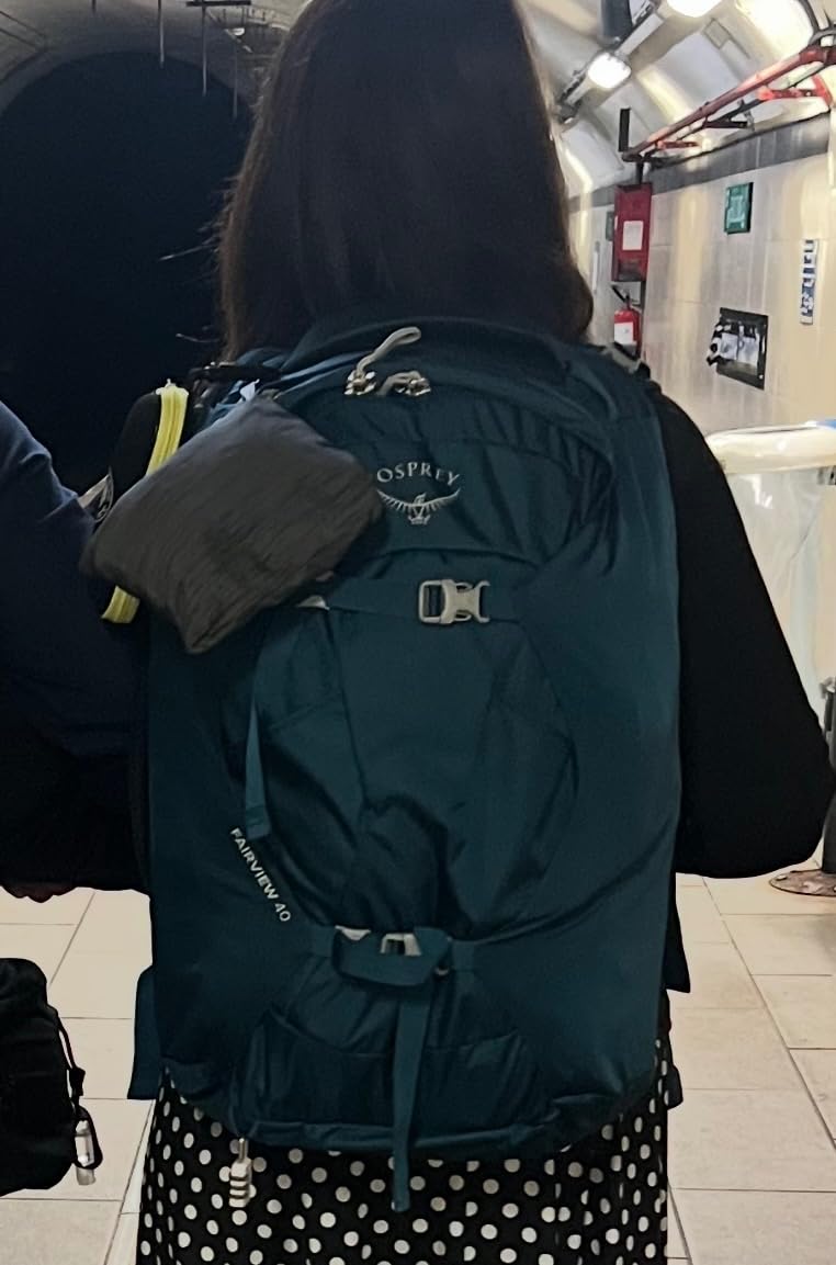 Osprey Fairview 40L Women's Travel Backpack, Night Jungle Blue customer photo 2