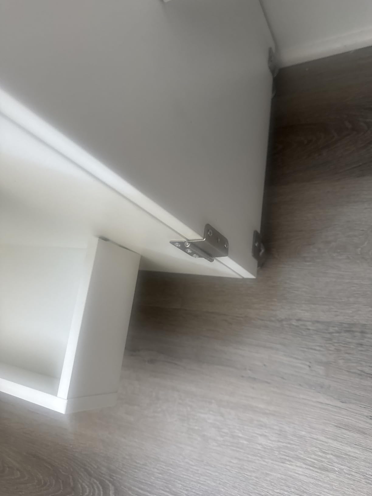 VIVOHOME Folding Sewing Table for Sewing Machine, Sewing Desk with Storage customer photo 2