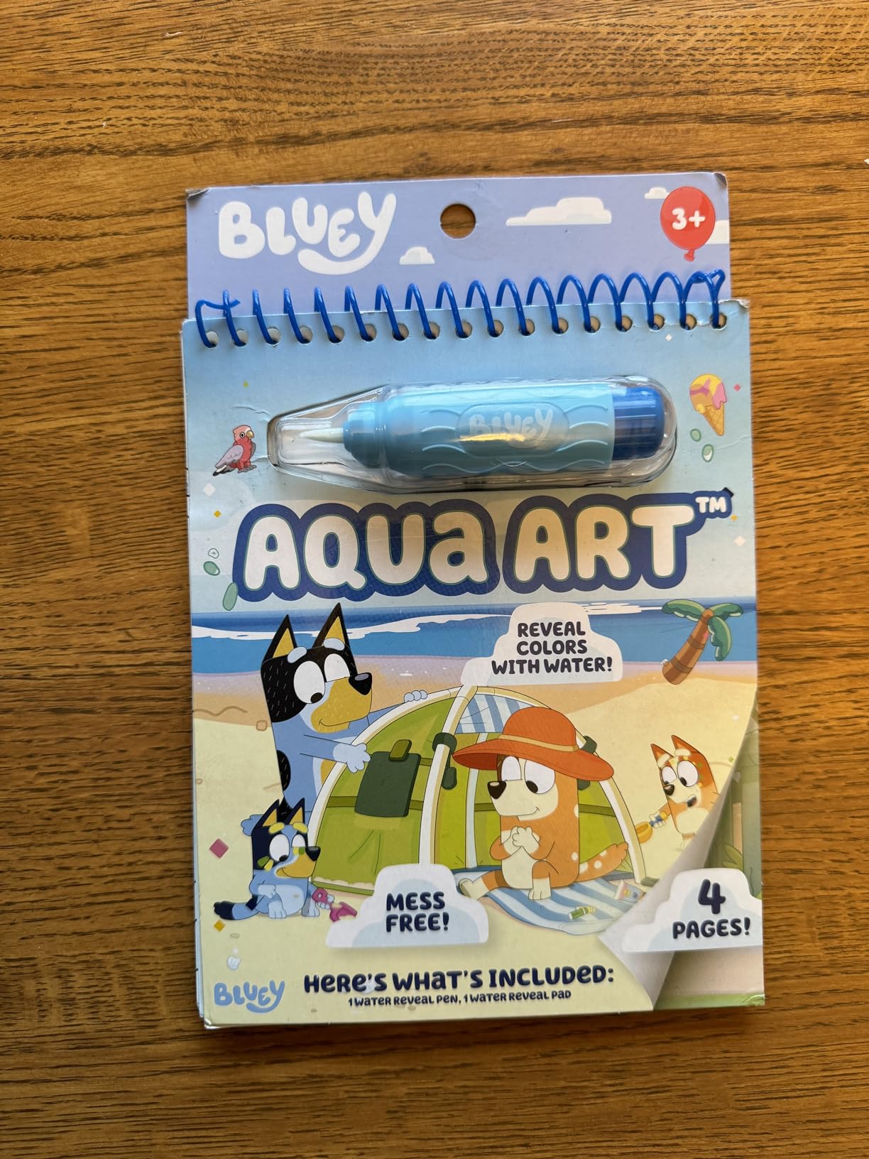 Horizon Group USA Bluey Aqua Art - Reusable Water Reveal Activity Pages With Water Pen for No-Mess Drawing and Coloring customer photo 1