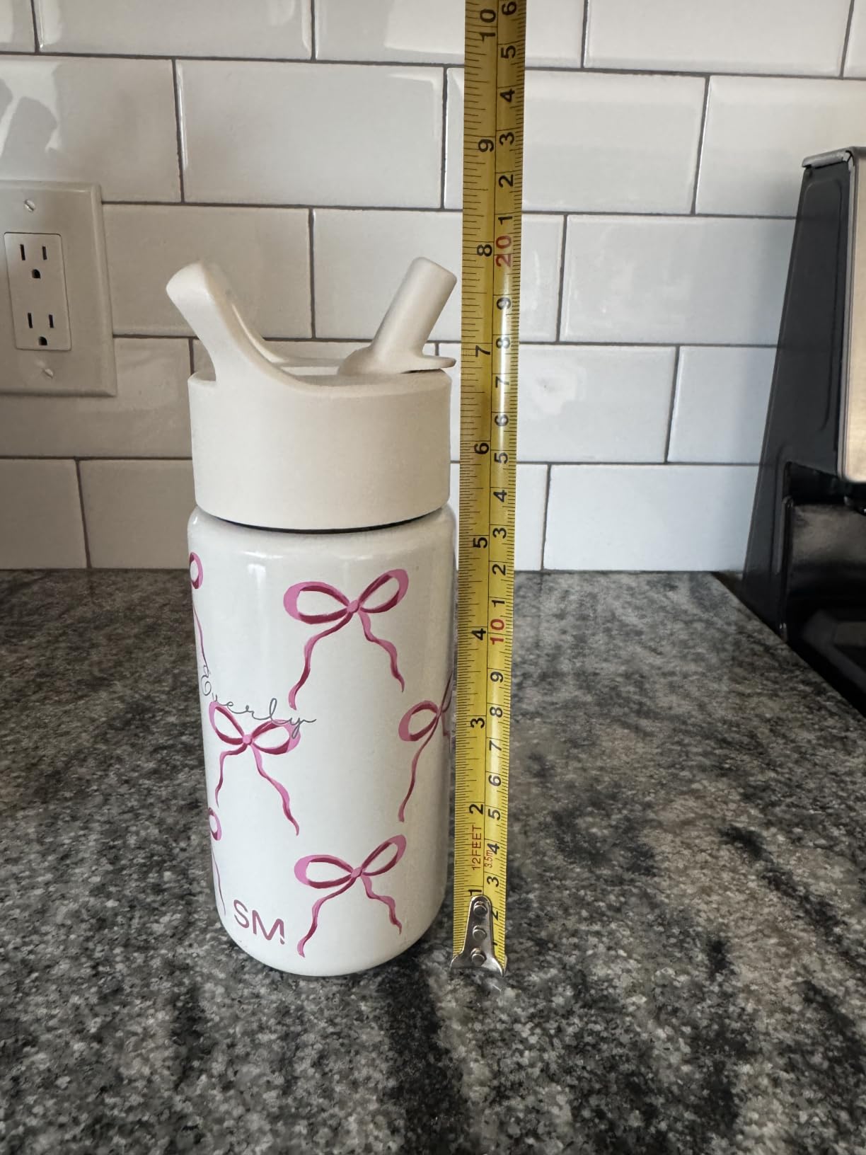 Simple Modern Kids Water Bottle & Toddler Cup | 14oz | Airplane customer photo 2
