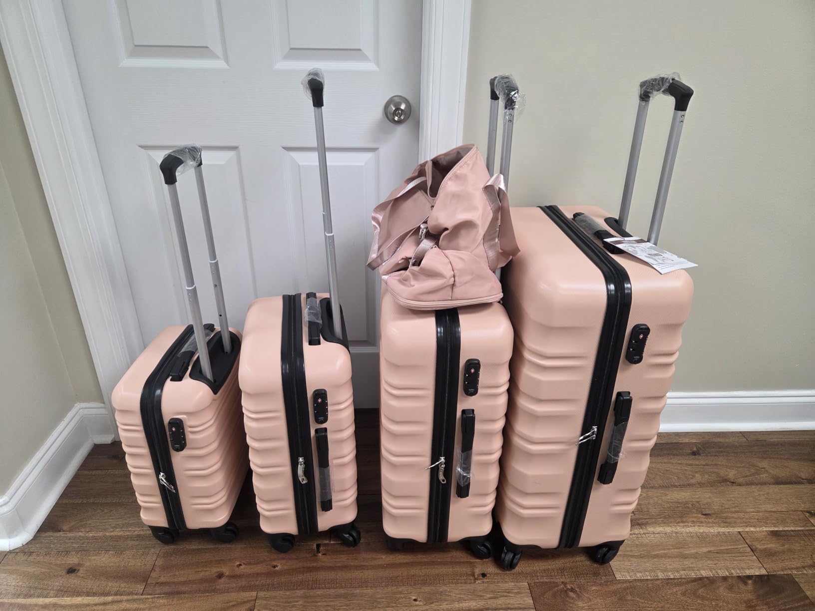 LONG VACATION Luggage Sets, 6 Piece, Hardshell Suitcase with Spinner Wheels customer photo 1
