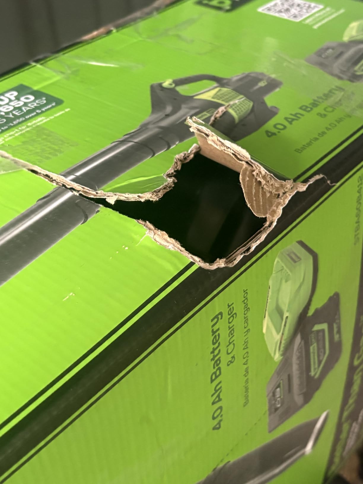 Greenworks 60V 13 in String Trimmer & 540 CFM Blower Combo, 4.0 Ah Battery customer photo 2