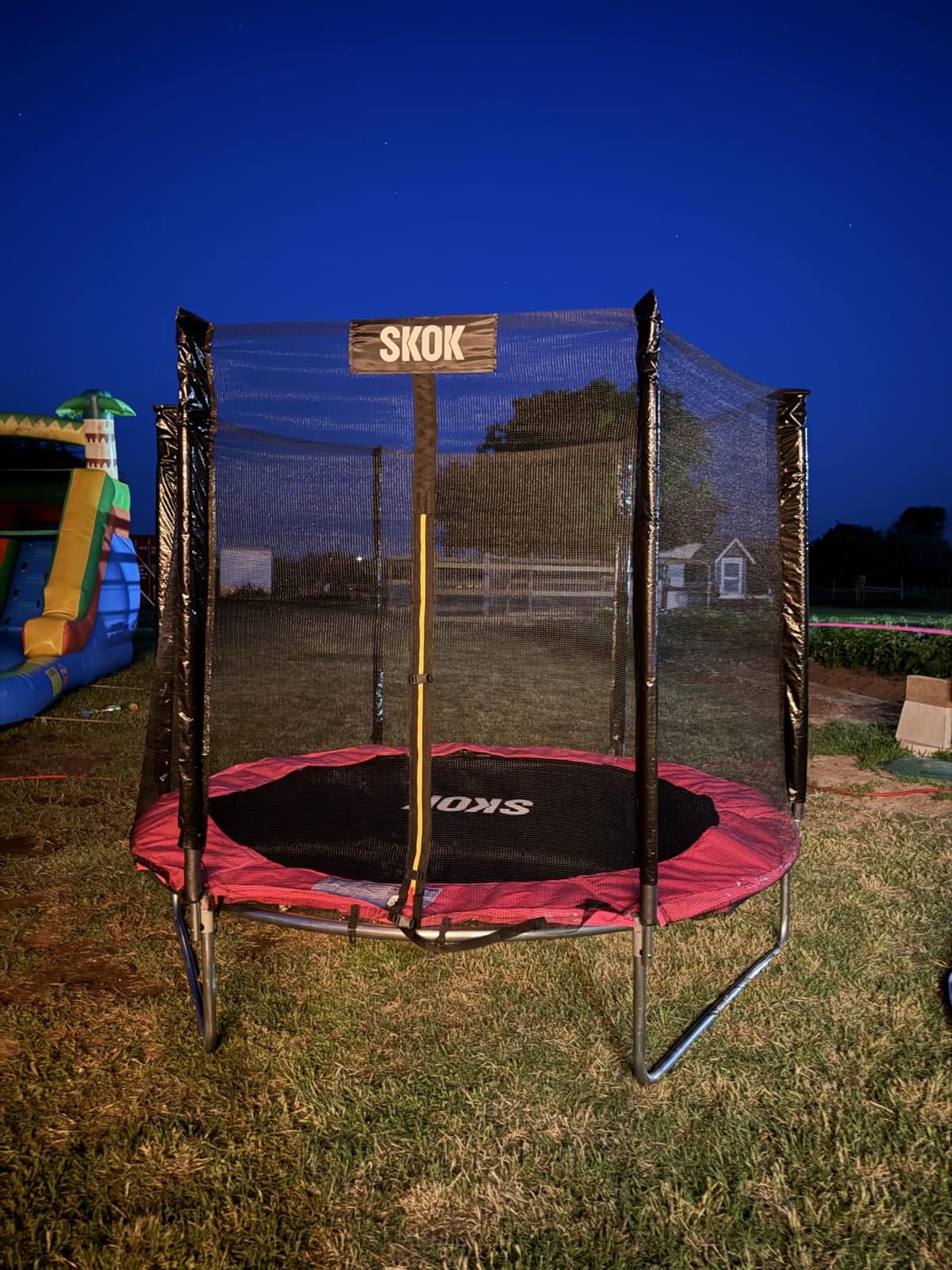SKOK Trampoline for Kids,400LBS Outdoor Trampoline with Net-ASTM Approved Trampoline for Children and Adults customer photo 1