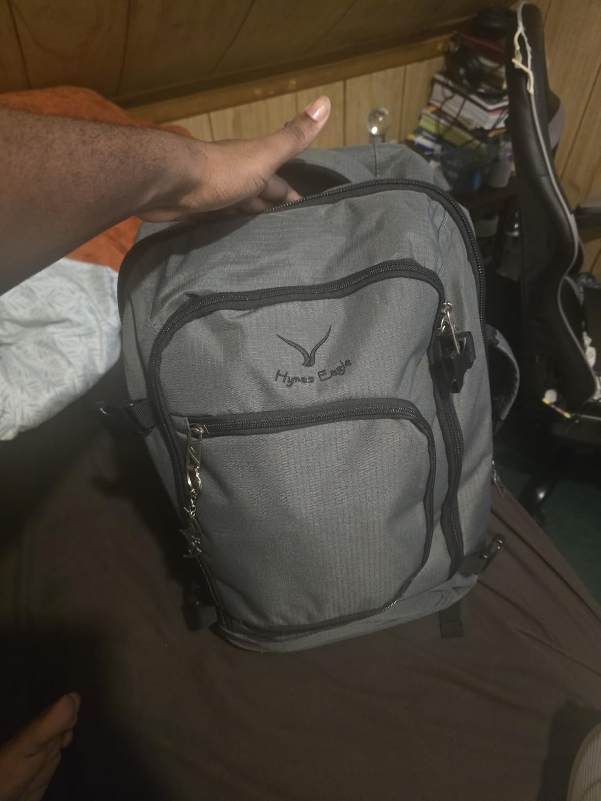 Hynes Eagle 40L Carry On Backpack Flight Approved Weekender Travel Bag customer photo 1