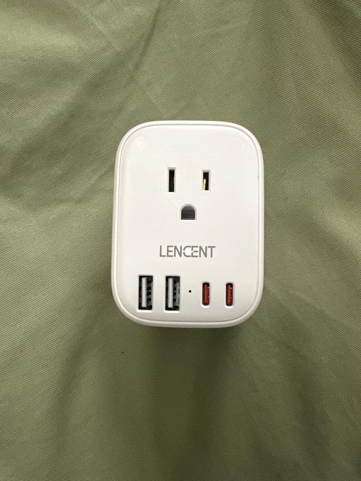 LENCENT European Travel Plug Adapter US to Europe Type-C Foldable Plug customer photo 2