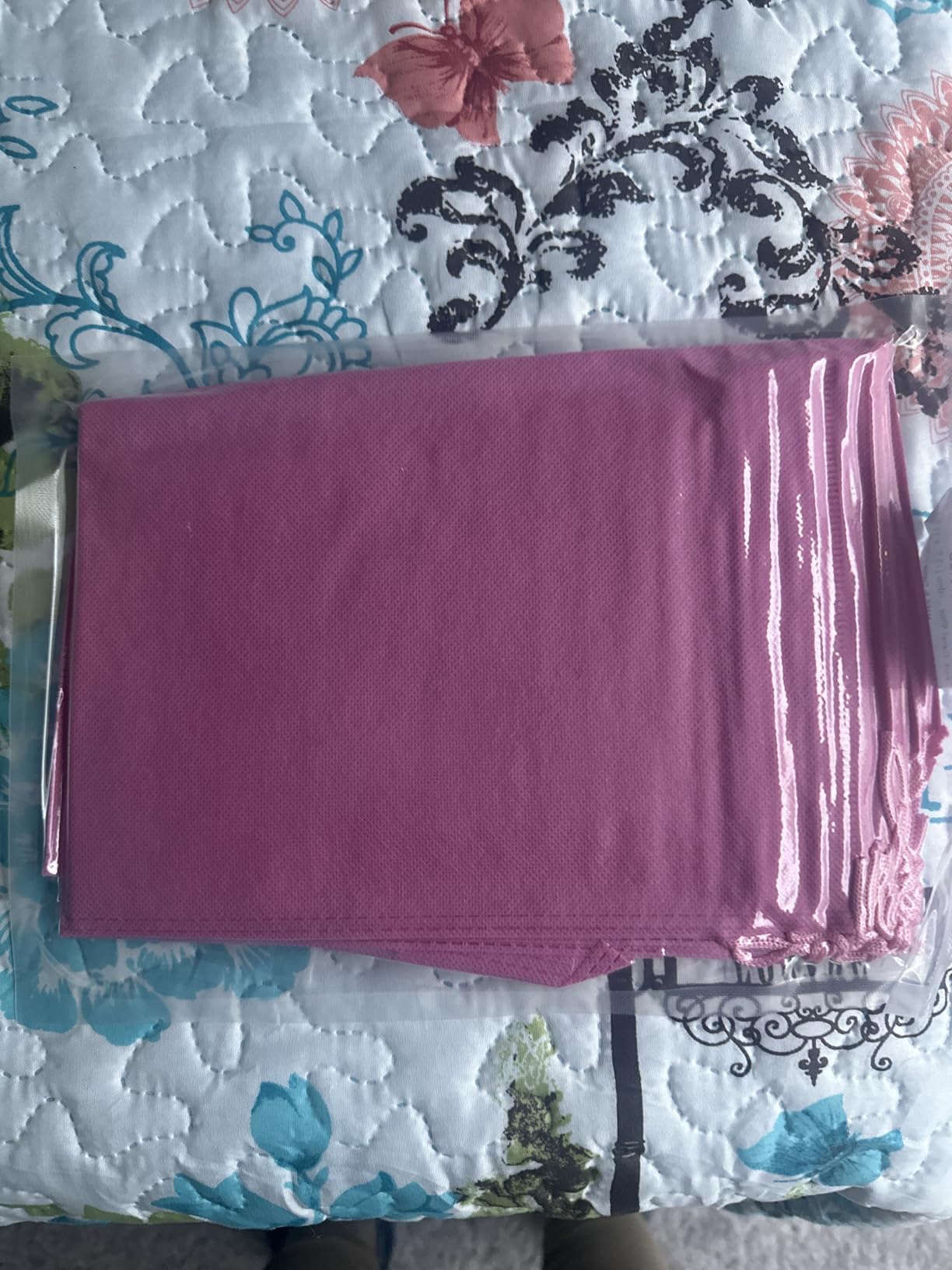 Clear Shoe Bags for Travel 5 PCS, Drawstring Travel Shoe Bags for Packing customer photo 2