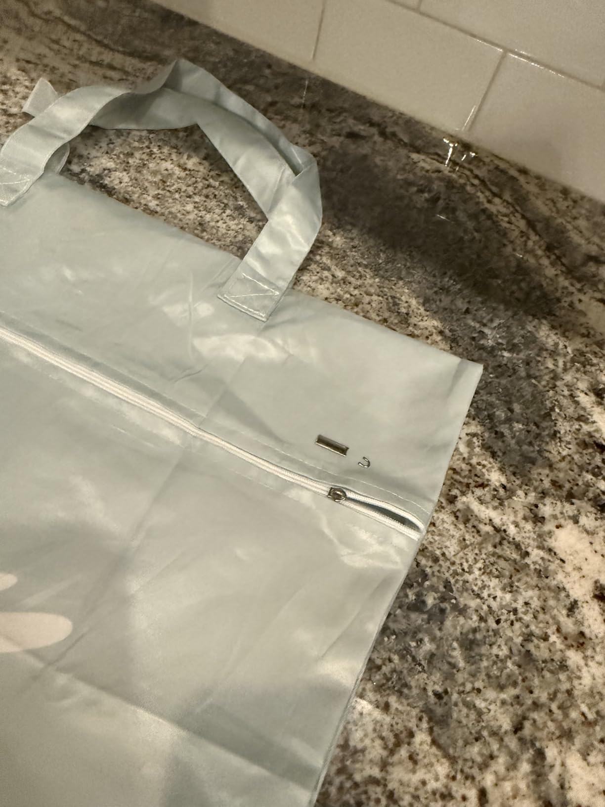 2 Pcs Large Travel Laundry Bags - Washable Waterproof Wet Dry Bags for Dirty Clothes, Swimsuits, Gym Clothes, Laundry, Swimming Pool, Yoga, College Dorm (Black+Grey) customer photo 2