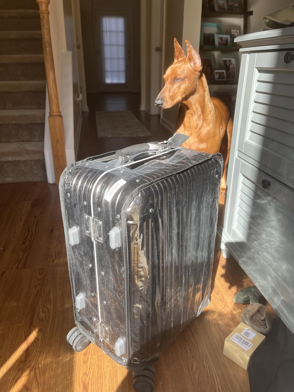 TRAVELKING All Aluminum Luggage Carry On Spinner Hard Shell Suitcase Lightweight Metal Suitcases 20“ & 28 Inch Luggage Set customer photo 2