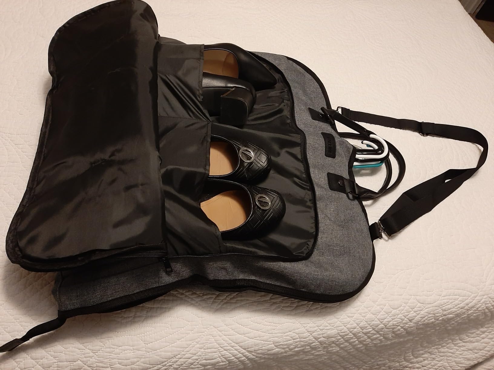 BALEINE Garment Bags for Travel, Water Resistant Carry on Suit Bag customer photo 2