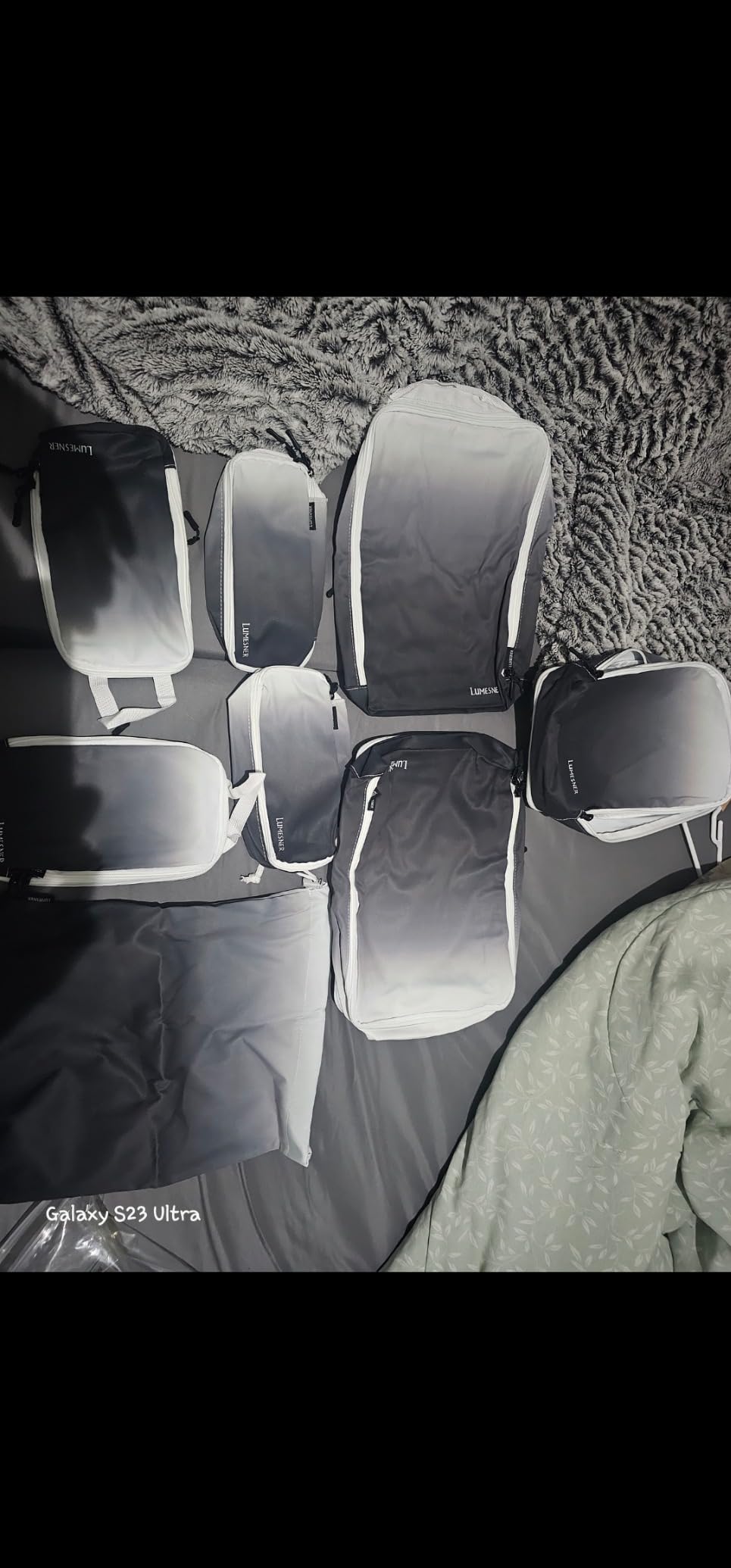 Lumesner 8 Set Compression Packing Cubes, Travel Suitcase Organizers customer photo 1