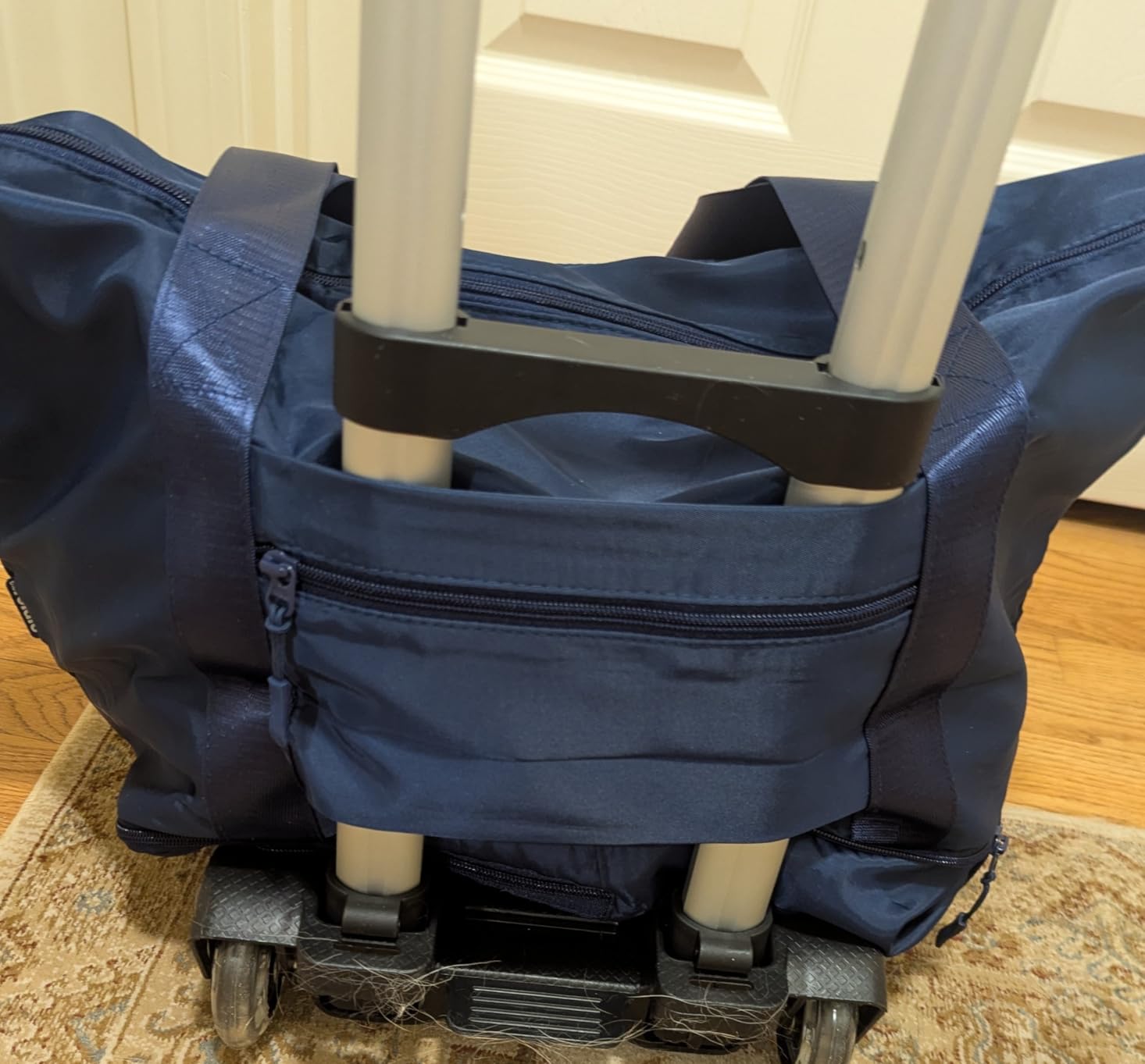 Vsaikeo Small Folding Hand Truck Dolly with 2 Wheels, Foldable Luggage Cart customer photo 2