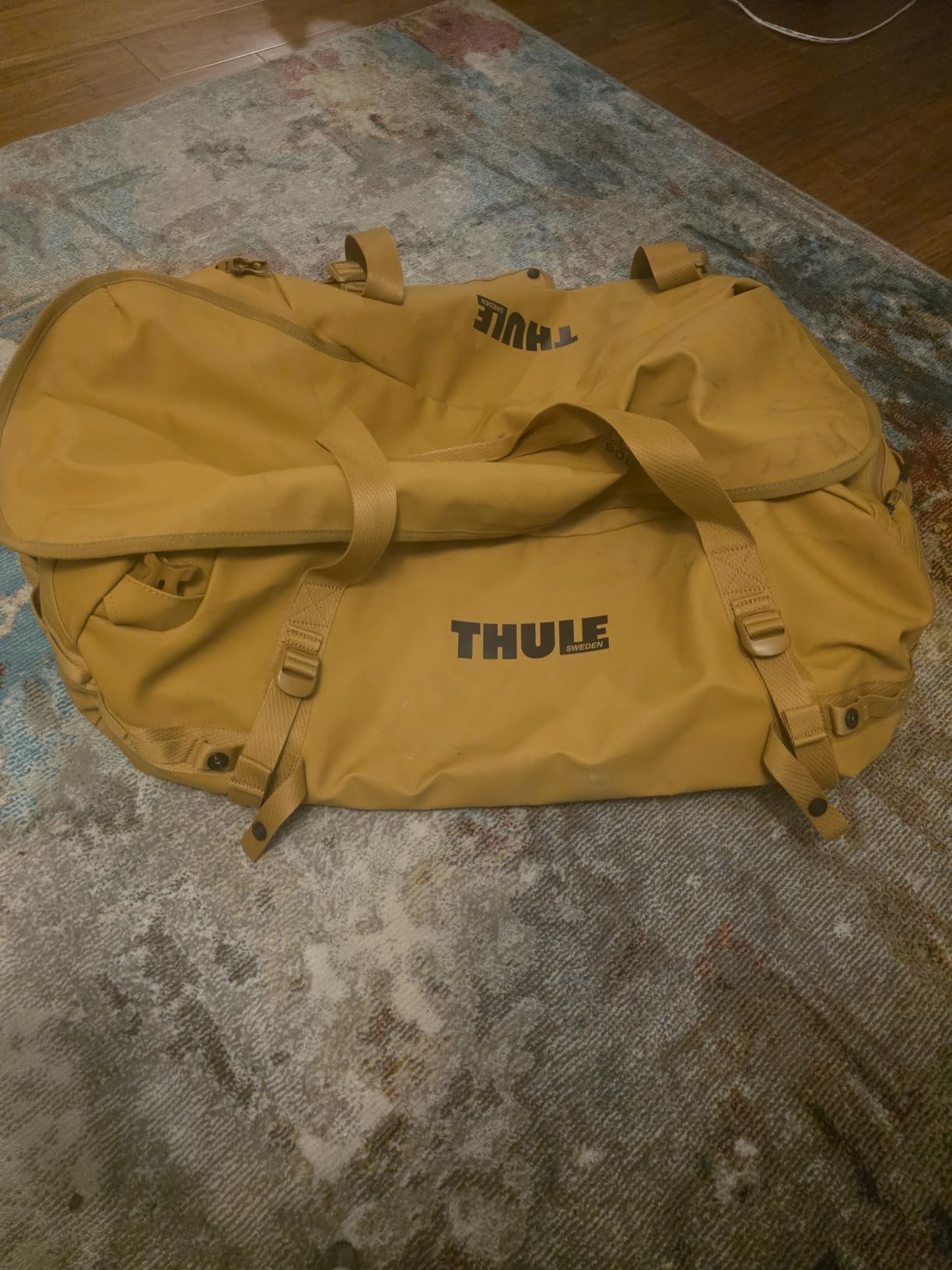 Thule Chasm Duffel bag, Weather-resistant materials, Easy packing, Converts to backpack, Internal pockets, Travel-ready customer photo 2