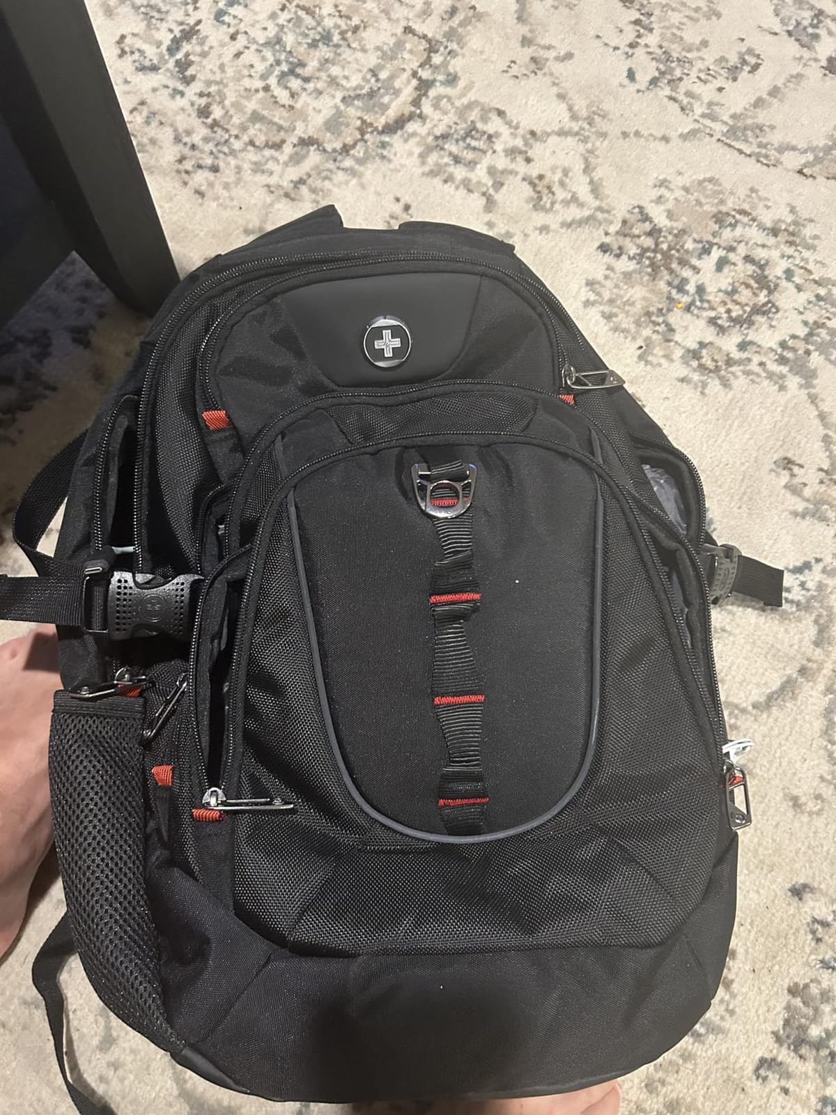 Swissdigital Design Travel Laptop Backpack for Men with USB SD803-12 customer photo 1