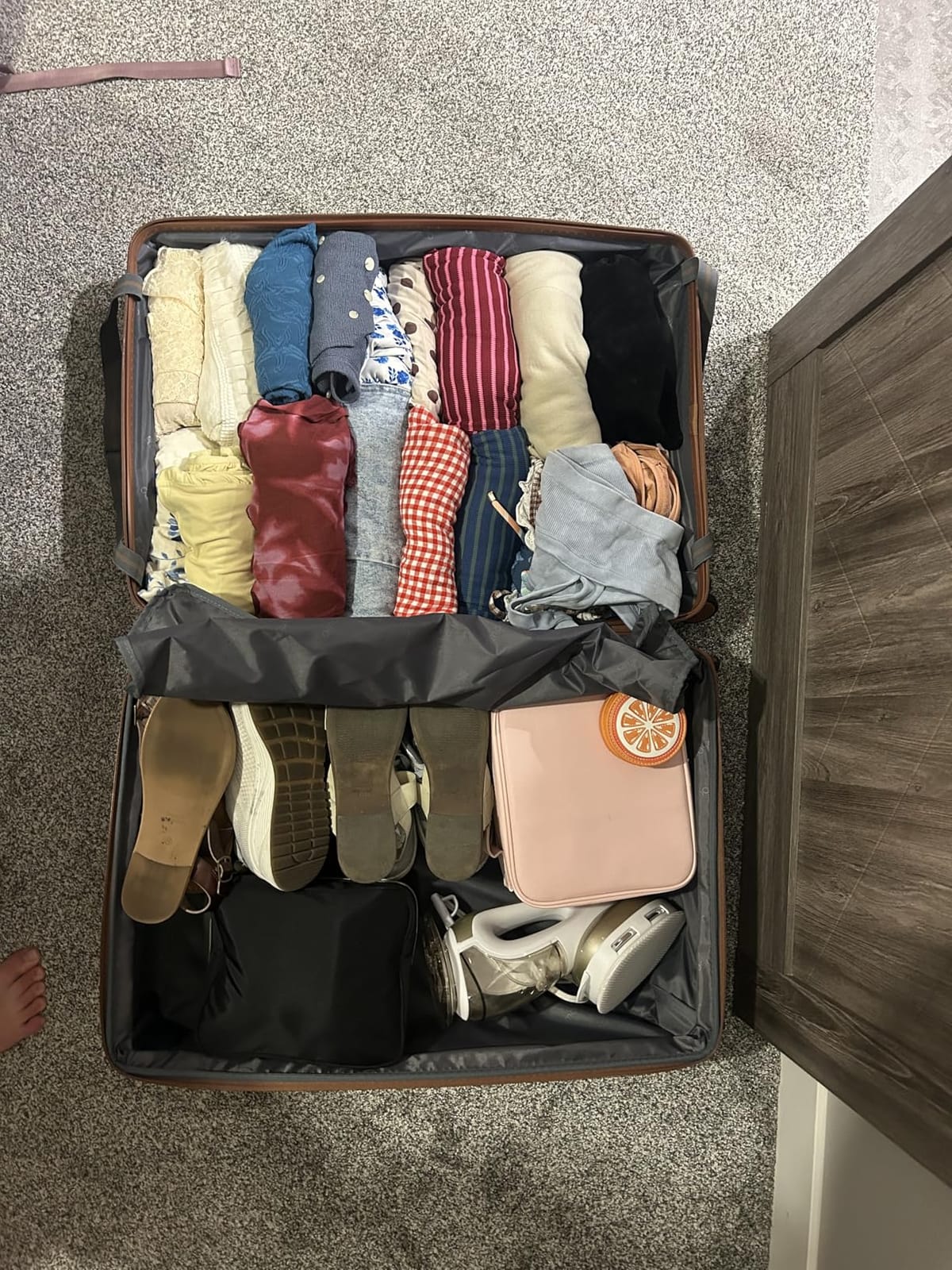 Cosbarn Luggage Sets, Lightweight Durable Hardshell, 5 piece Suitcase Sets customer photo 1