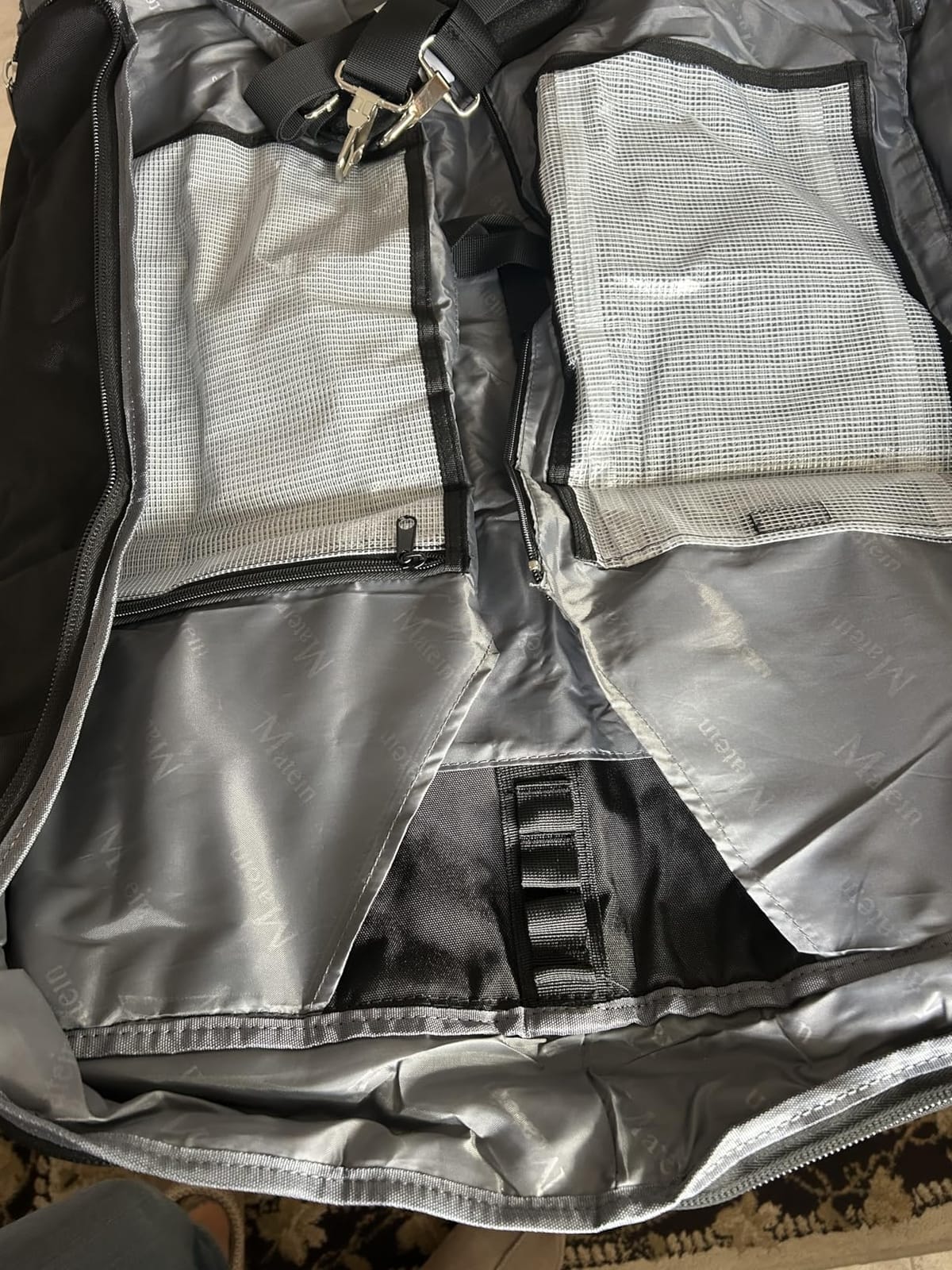 MATEIN Mens Garment Bags for Travel, Large Travel Suit Bag Up to 7 Suits customer photo 2