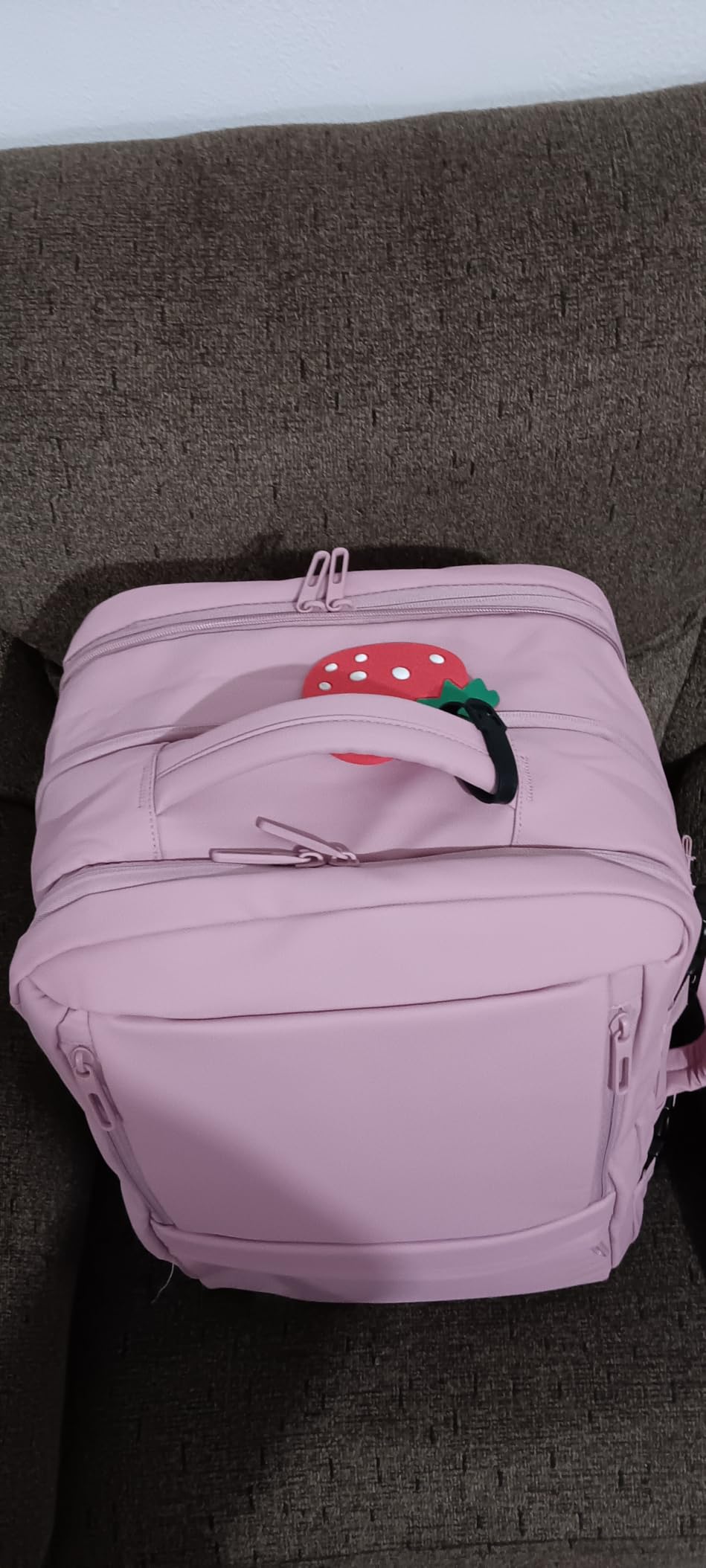 Rcrirth Carry On Travel Backpack Flight Approved for Men Women, Black customer photo 2