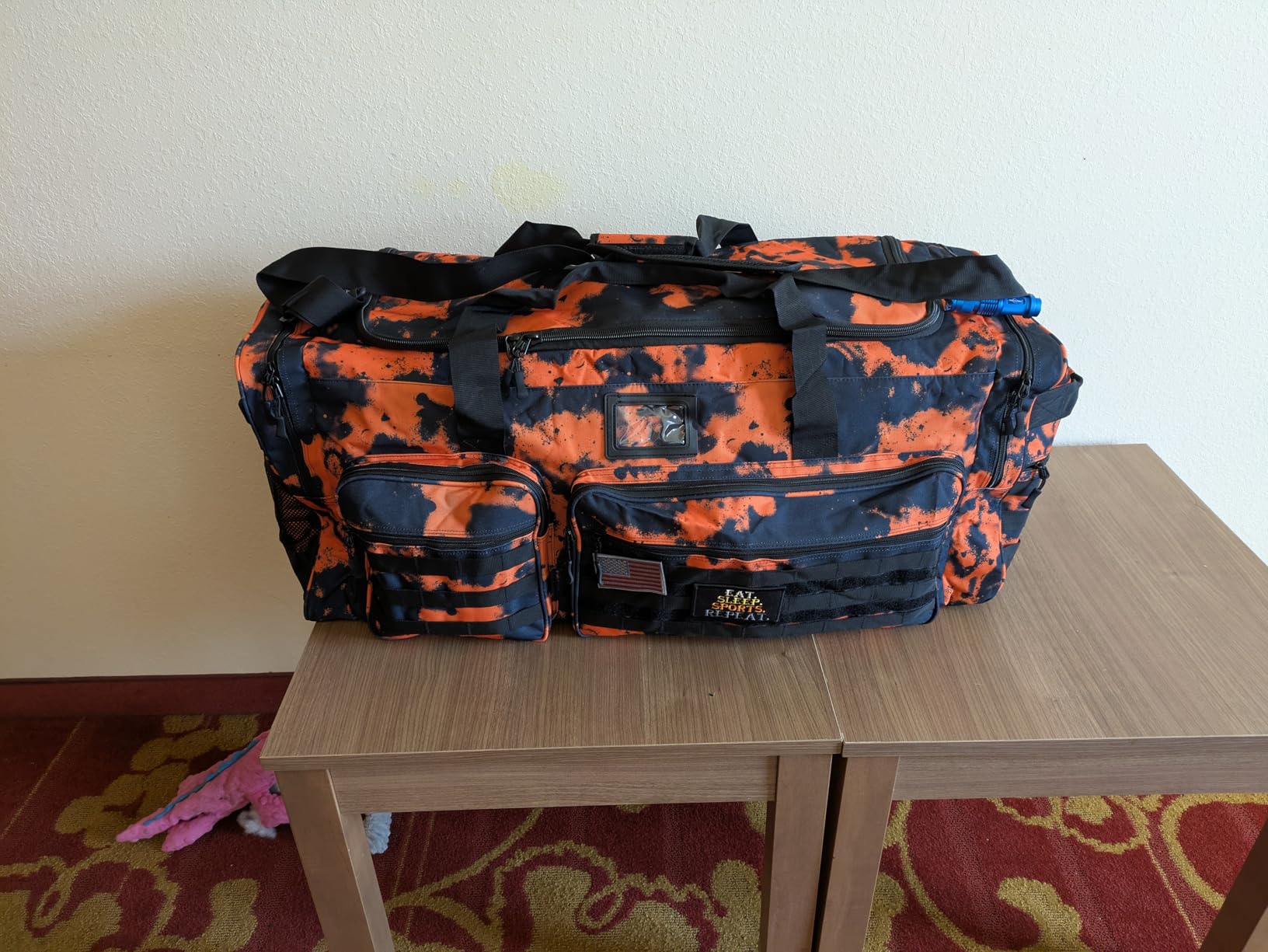 130L Extra Large Duffle Bag for Men, Heavy Duty Large Duffle Bag for Travel customer photo 1
