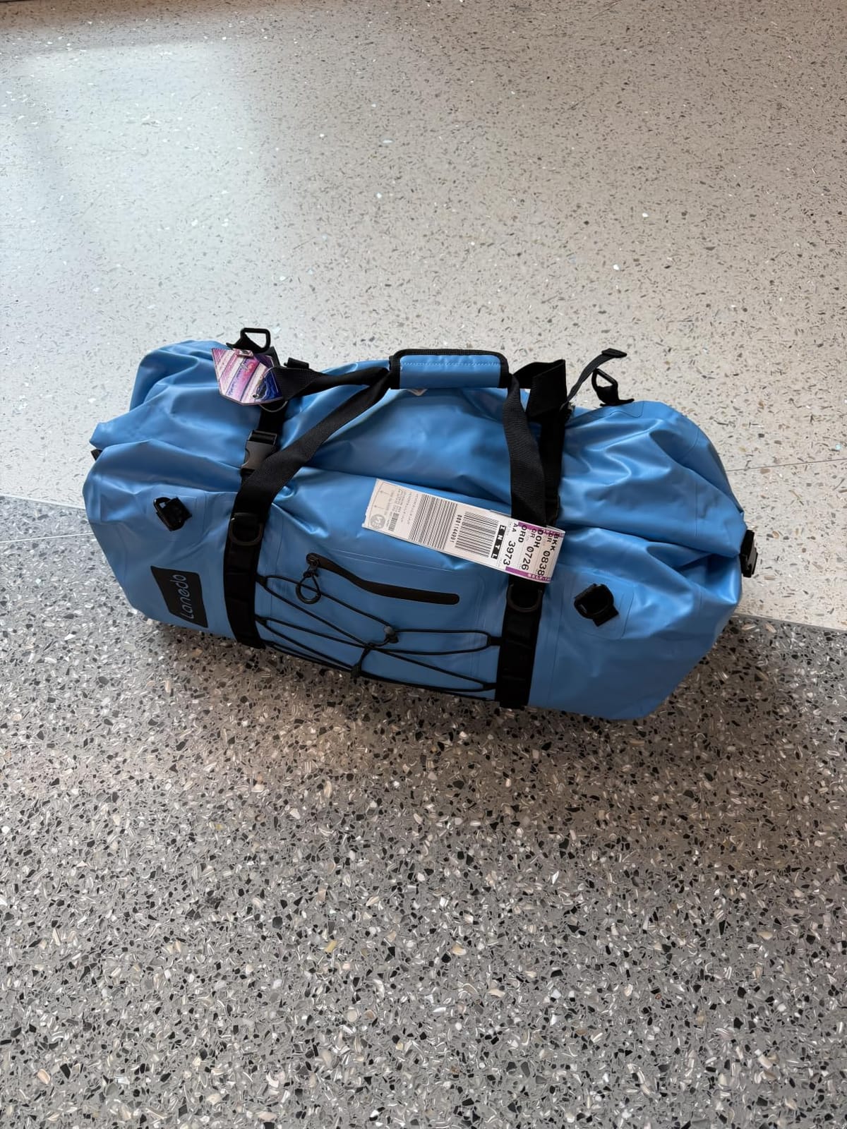 80L Dry Bag Large Waterproof Bag Roll-Top Heavy Duty Fishing Duffel Bag with Durable Straps & Handles for Kayaking Paddle boarding Boating Rafting Fishing Canoeing Camping customer photo 2