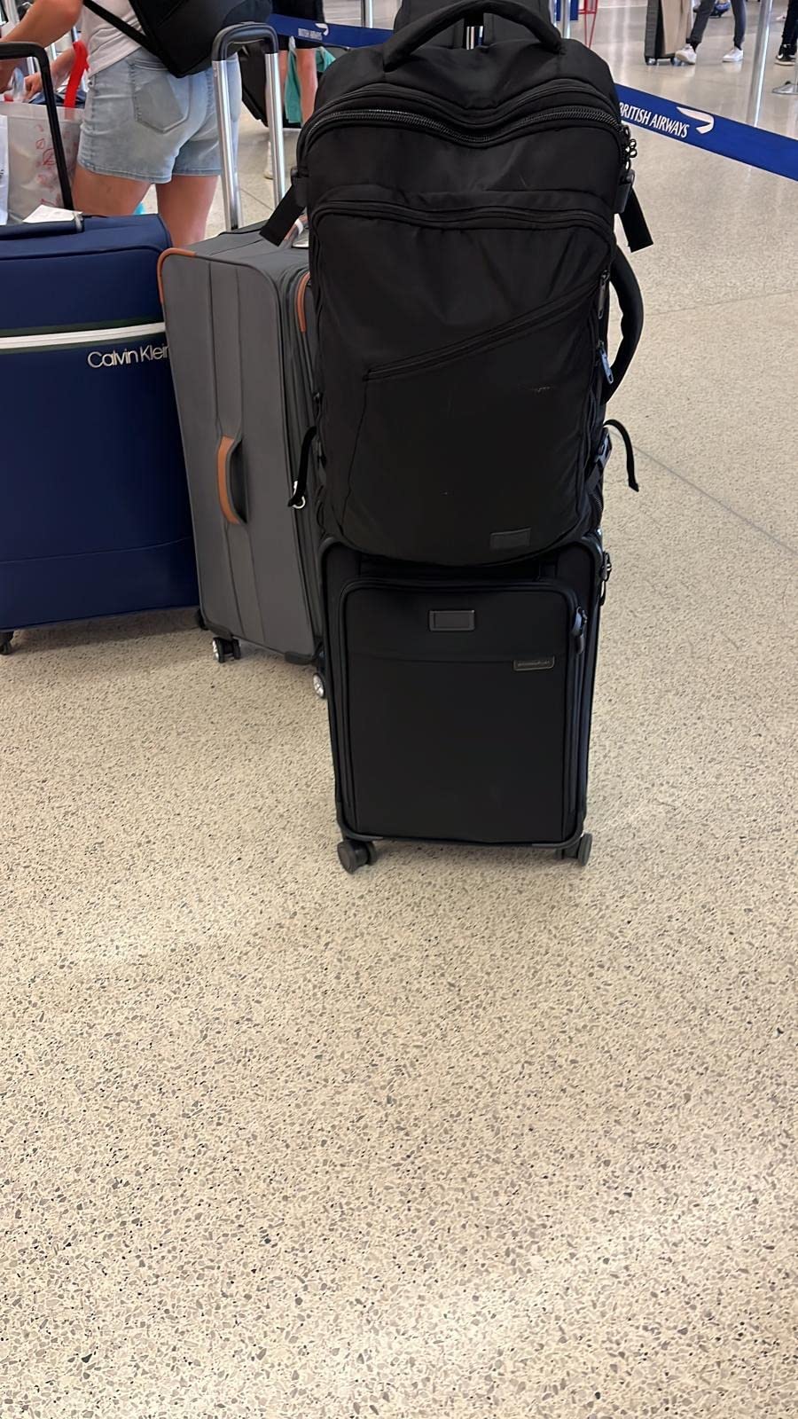 Briggs & Riley Baseline Cabin Softside Spinner Carry-On, Plum customer photo 2