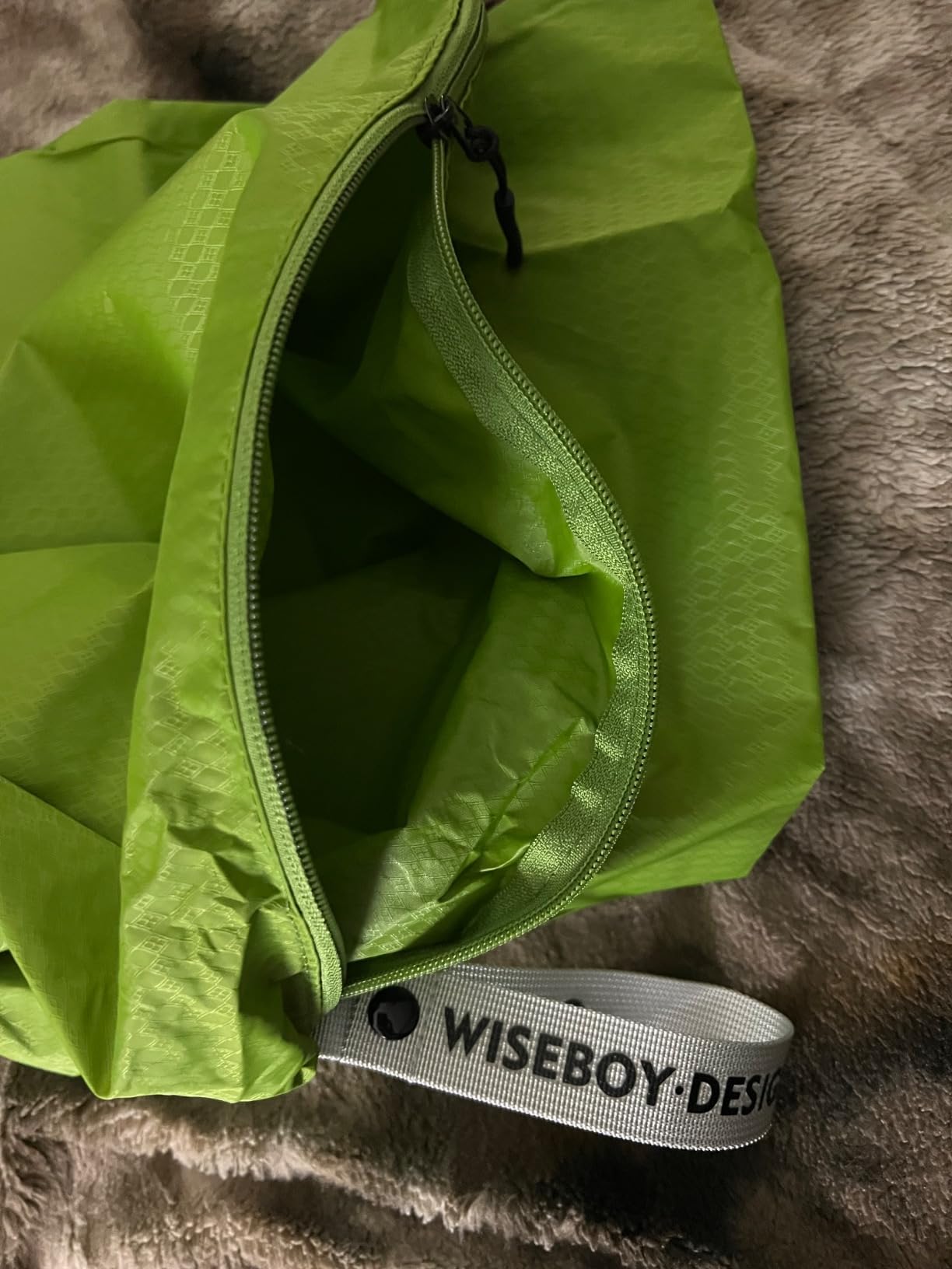 WiseBoy 2 Pack Travel Laundry Bags for Dirty Clothes, Laundry Bag, Zippered customer photo 2
