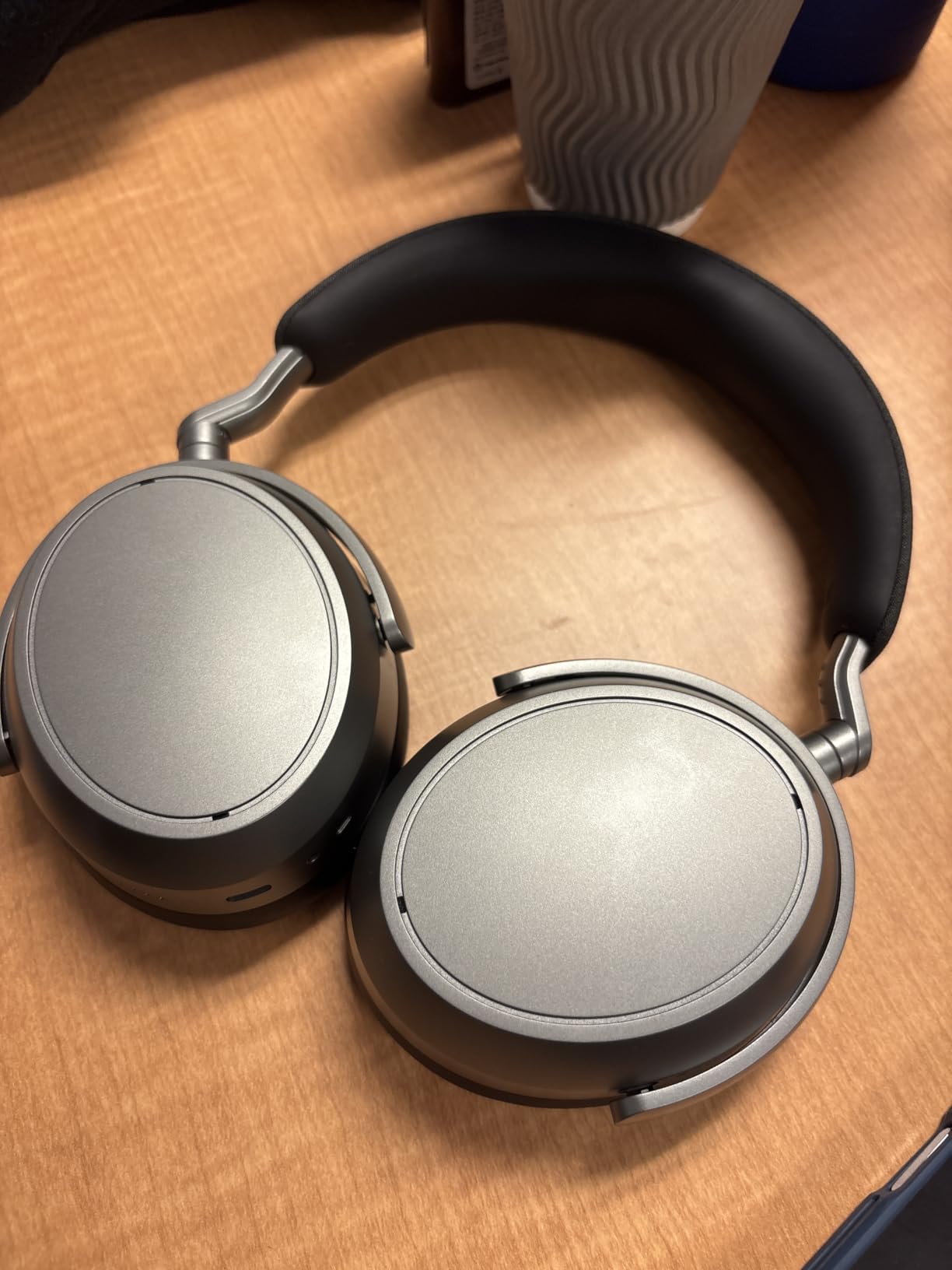 Sennheiser Momentum 4 Wireless Headphones, ANC, 60 Hr Battery, Brown customer photo 1