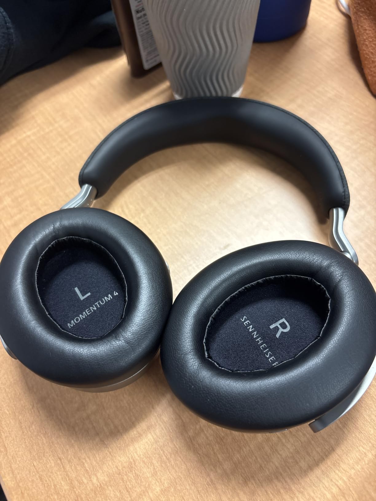 Sennheiser Momentum 4 Wireless Headphones, ANC, 60 Hr Battery, Brown customer photo 2