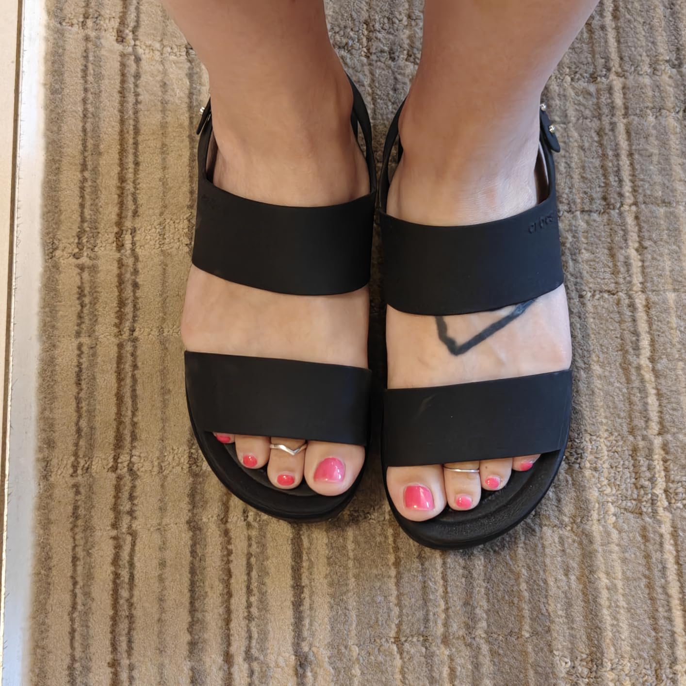 Crocs Women's Brooklyn Low Wedge Sandals customer photo 1