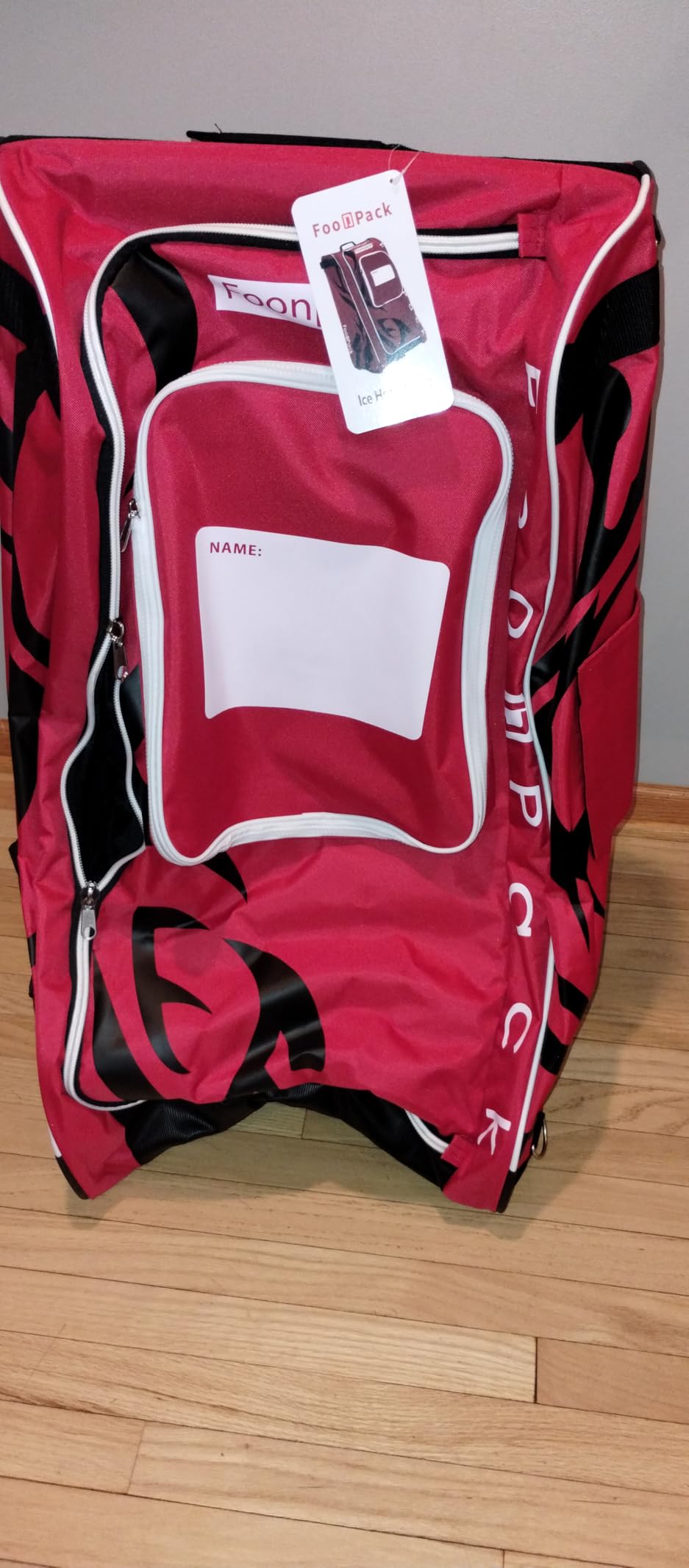 Ice Hockey Equipment Tower Bags, Hockey Bag with Wheels,Youth Rolling Duffle For Junior Players,(For SticksSkates,Helmet, Gear, Travel & Gear Storage) customer photo 2