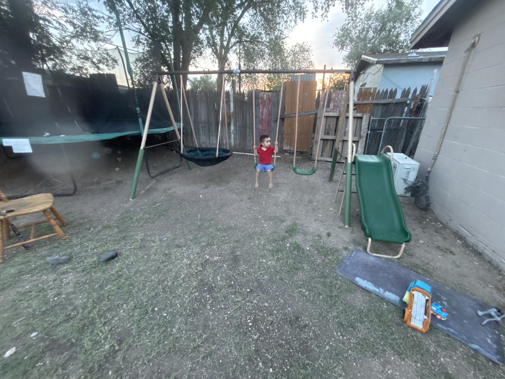 SuperDisc Swing Set - 5 User, Playground Set for Kids with Frame Anchors customer photo 1