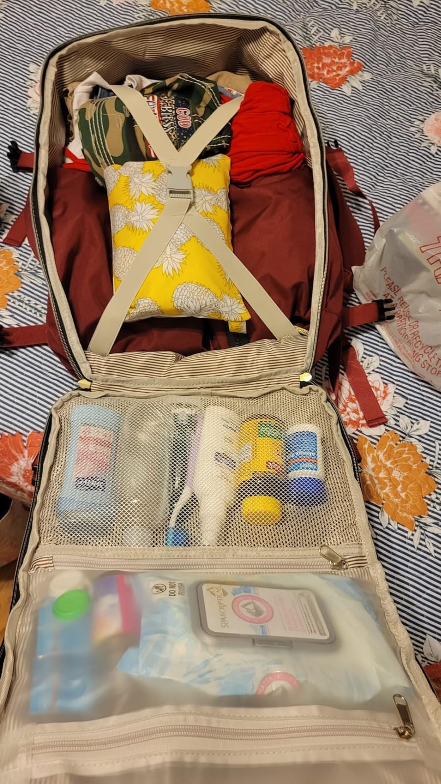 LOVEVOOK Rolling Backpack for Women, 40L Carry On with Wheels, 15.6'' customer photo 1