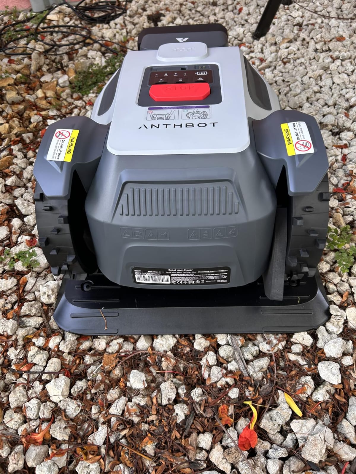 ANTHBOT M5 LIDAR Robotic Lawn Mowers, 1/8 Acre Wire-Free Dual Vision customer photo 2