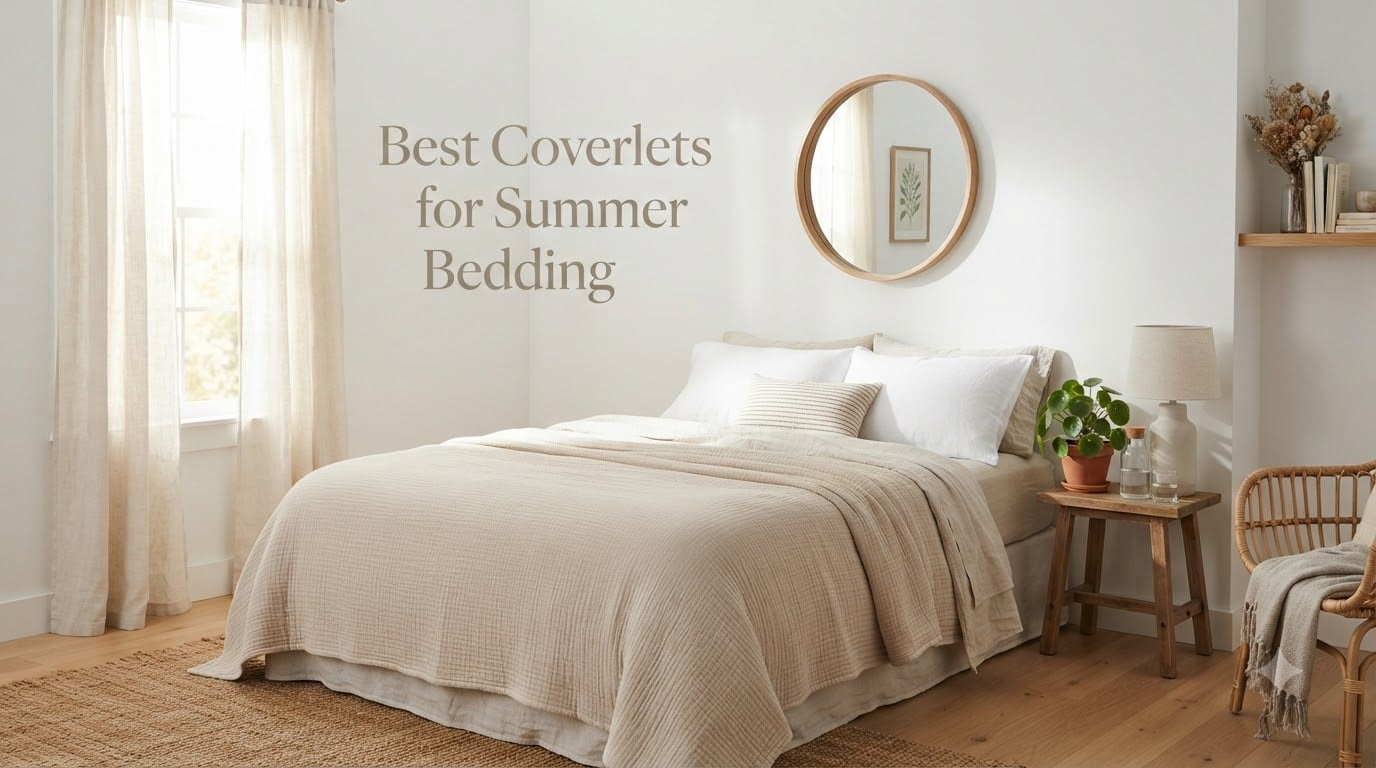 Best Coverlets for Summer Bedding