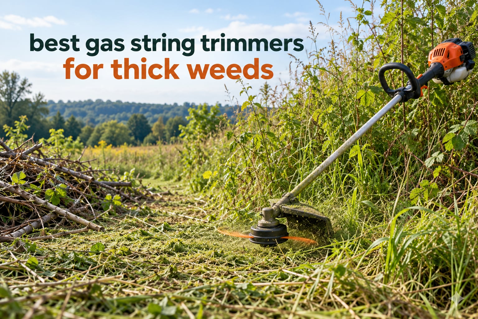 best gas string trimmers for thick weeds