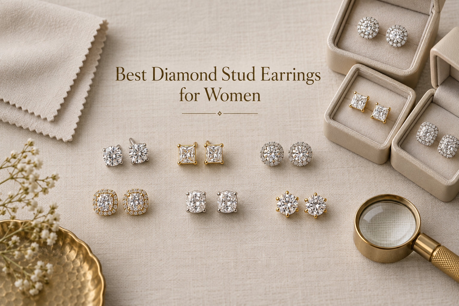 Best Diamond Stud Earrings for Women