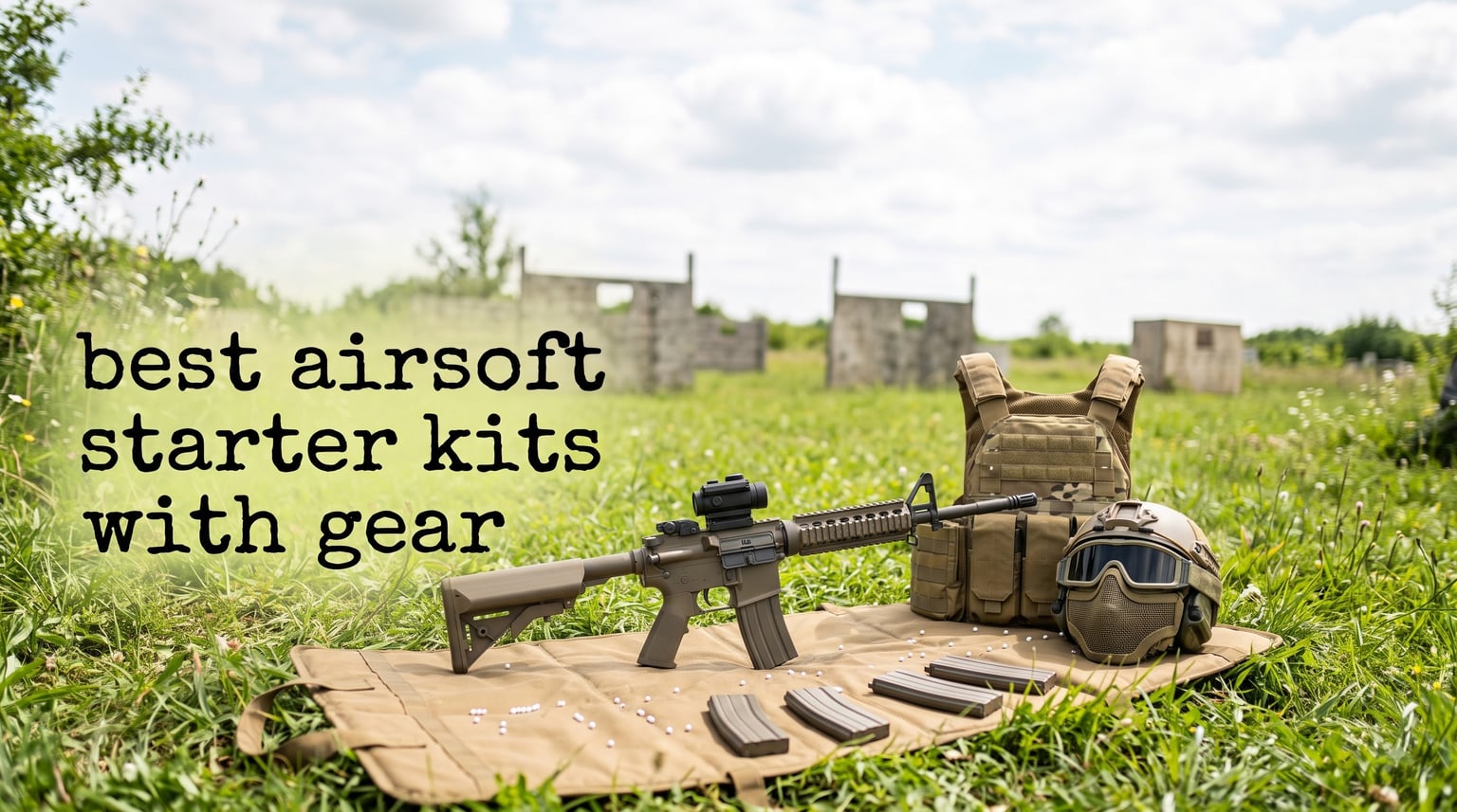 best airsoft starter kits with gear