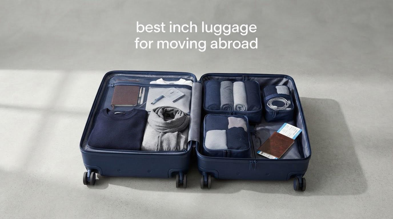 best 30 inch luggage for moving abroad