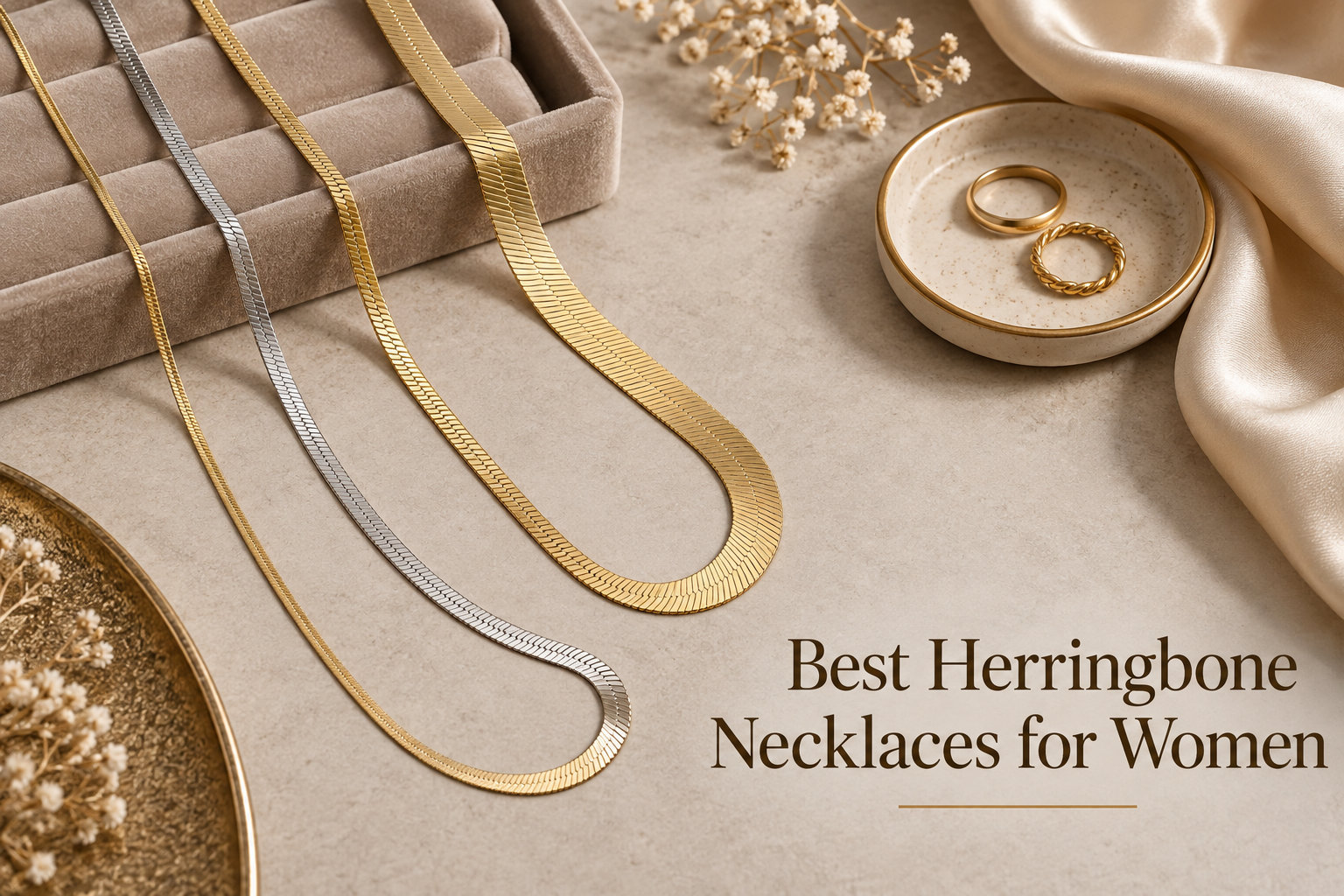 Best Herringbone Necklaces for Women