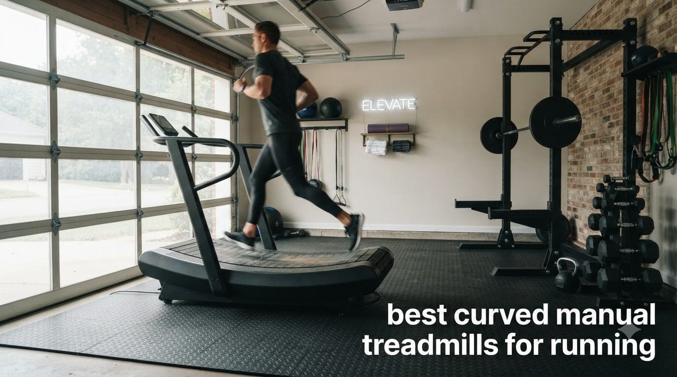 best curved manual treadmills for running