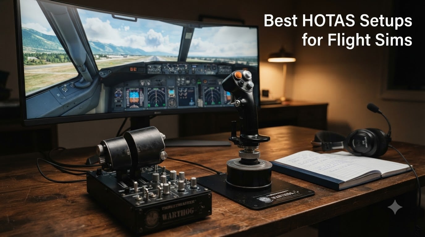 Best HOTAS Setups for Flight Sims