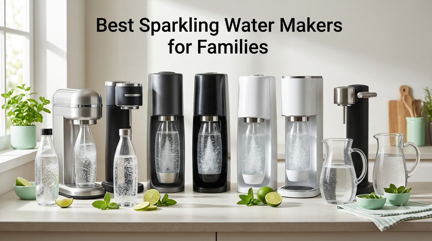Best Sparkling Water Makers for Families