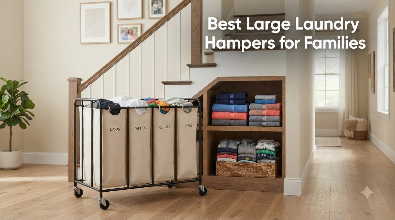 Best Large Laundry Hampers for Families