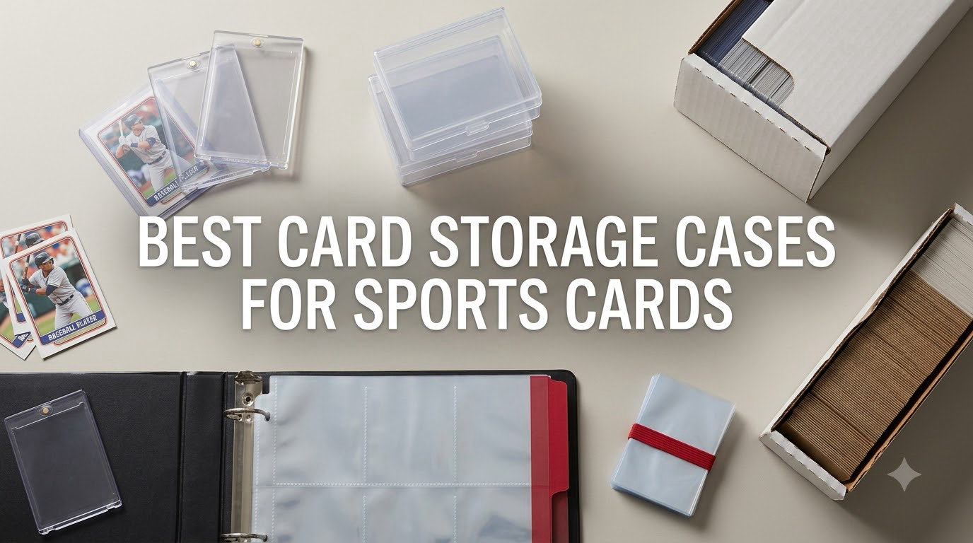 best card storage cases for sports cards
