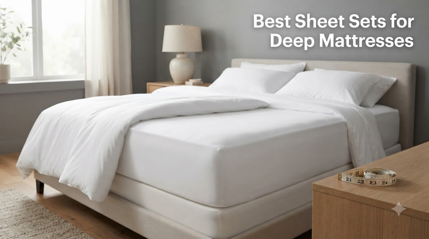 Best Sheet Sets for Deep Mattresses