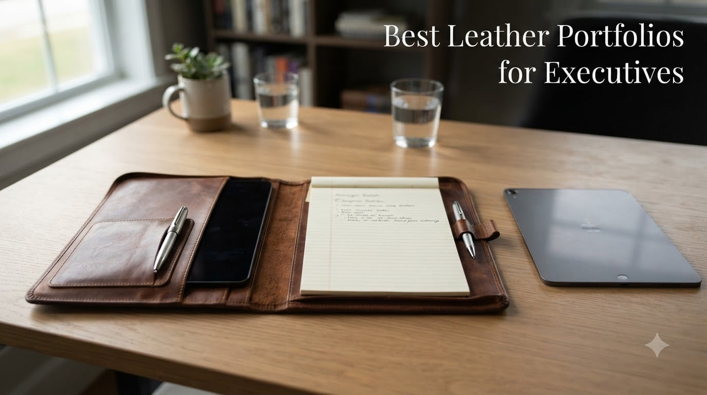 Best Leather Portfolios for Executives